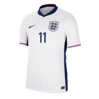 Camisa de Futebol Inglaterra Phil Foden #11 Equipamento Principal Europeu 2024 Manga Curta